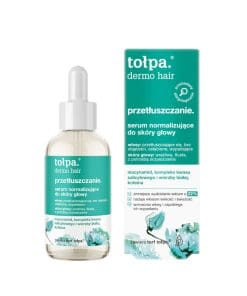 Tołpa Dermo Hair Przetłuszczanie. Serum normalizujące do skóry głowy 75 ml