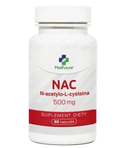 MedFuture NAC N-acetylo-L-cysteina 500mg 60kapsulek