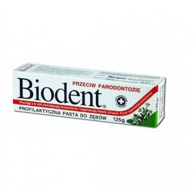 Biodent pasta do zębów przeciw paradontozie – 125 g