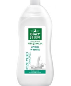 Biały Jeleń mydło w płynie kozie mleko 1000 ml
