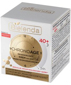 Bielenda Chrono Age 40+ Regenerujący krem na noc przeciwzmarszczkowy 50 ml