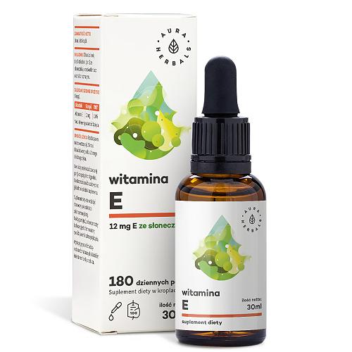 Aura Herbals Witamina E MCT Oil krople 30 ml
