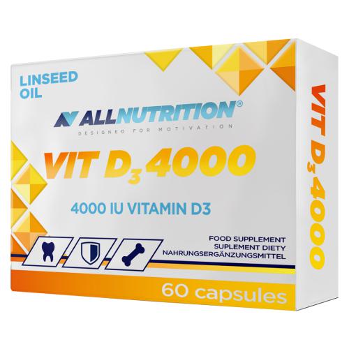 Allnutrition VIT D3 4000 – 60kapsulek
