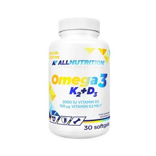 Allnutrition Omega 3 K2 100µg +D3 2000 – 30kapsulek