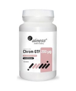 Aliness Chrom GTF Active Cr-Complex 200µg – 100tabletek