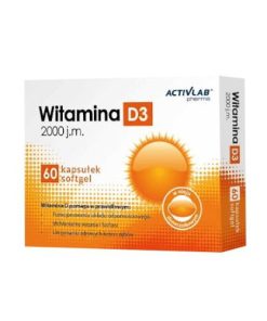 Activlab Witamina D3 2000 j.m. - 60 kapsułek