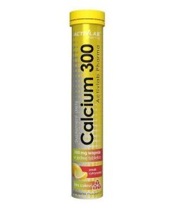 Activlab Calcium 300 smak cytrynowy - 20 tabletek musujących