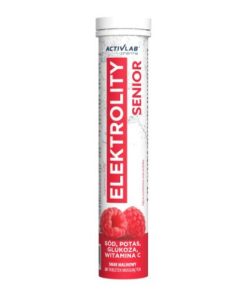 Activlab Pharma Elektrolity Senior smak malinowy - 20 tabletek musujących