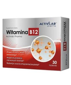 Activlab Pharma Witamina B12 - 30 tabletek