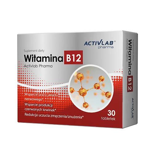 Activlab Pharma Witamina B12 - 30 tabletek