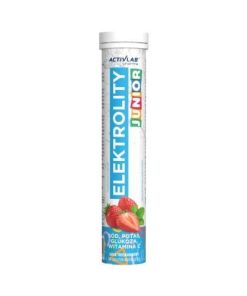 Activlab Elektrolity Junior tabletki musujące o smaku truskawkowym – 20 tabletek musujących