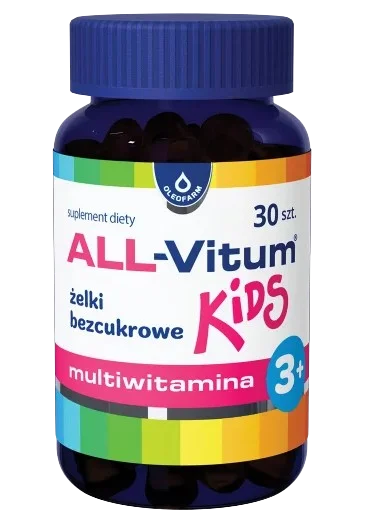 All-Vitum Kids - żelki bezcukrowe 30sztuk