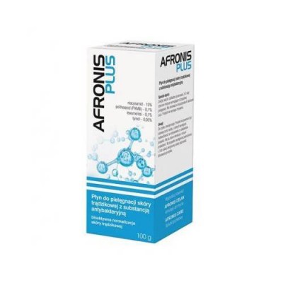 Afronis Plus Płyn do pielęgnacji skóry trądzikowej 100 g