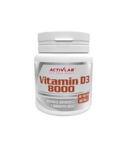 Activlab Vitamin D3 8000  -  200 tabletek