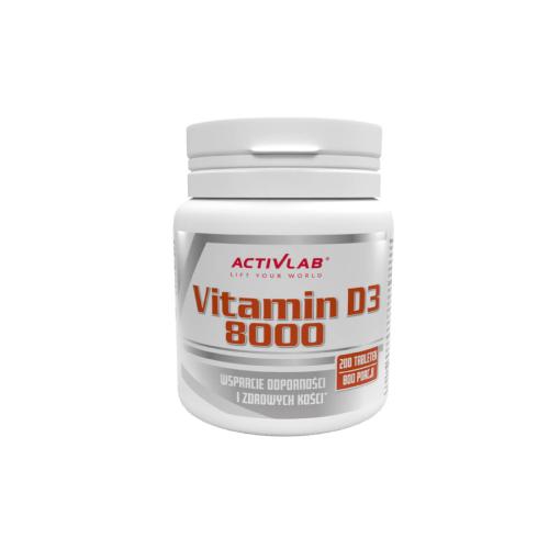 Activlab Vitamin D3 8000 - 200 tabletek