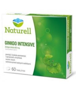 Naturell Ginkgo Intensive - 60 tabletek