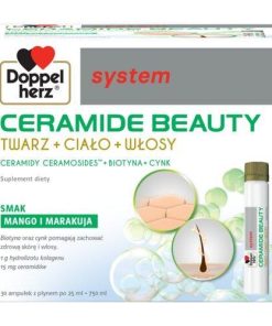 Doppelherz System Ceramide Beauty płyn - 30 ampułek po 25ml