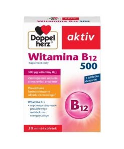 Doppelherz aktiv Witamina B12 500 - 30 tabletek