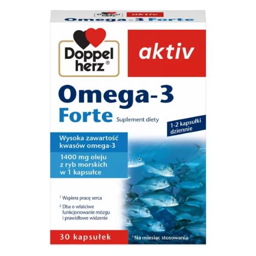 Doppelherz aktiv Omega 3 Forte 30 kapsułek