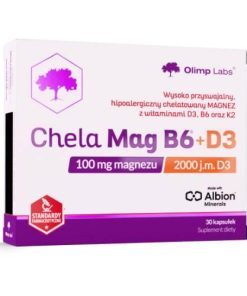 Olimp Chela-Mag B6+D3 - 30 kapsułek
