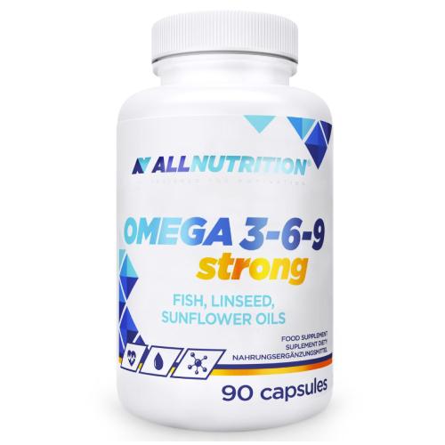 ALLNUTRITION Omega 3-6-9 Strong - 90 kapsułek