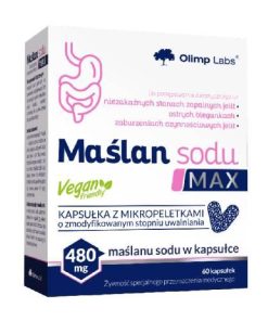 Olimp Maślan sodu max - 60 kapsułek