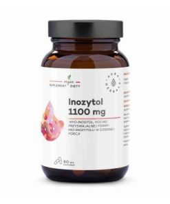 Inozytol 1100 mg Myo-Inositol 60 kapsułek