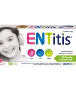 ENTitis smak tutti frutti 30 pastylek do ssania