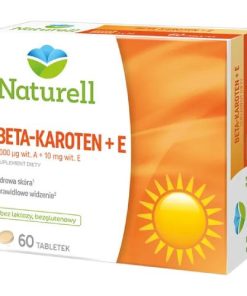 Naturell Beta-karoten + E - 60 tabletek