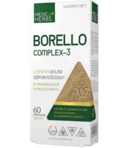 Medica Herbs Borello Complex-3 60 kapsułek
