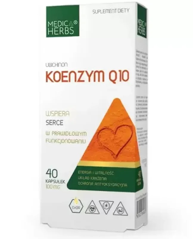 Medica Herbs Koenzym Q10 40 kapsułek