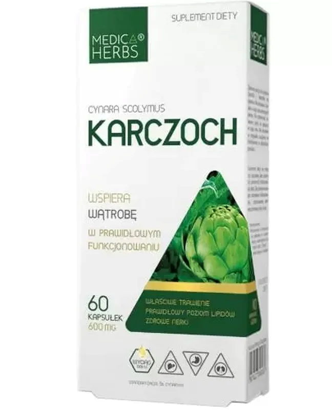 Medica Herbs Karczoch 60 kapsulek