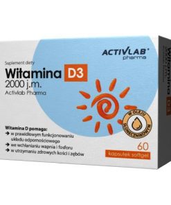 Activlab Pharma Witamina D3 2000 j.m. 60 kapsułek