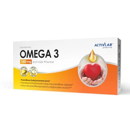 Activlab Omega 3 1000 mg 60 kapsułeki miękkie - Image 2