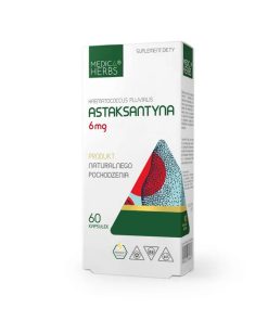 Medica Herbs Astaksantyna 6 mg 60 kapsułek