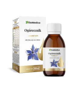 EkaMedica Ogórecznik olej z nasion ogórecznika tłoczony na zimno 100 ml