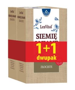 LenVitol Siemię Lniane Złociste 2 x 250 g