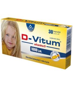 D-vitum witamina D 1000 j.m. 30 kapsułek twist-off