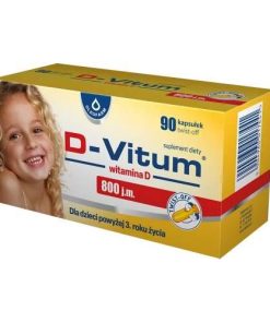 D-vitum witamina D 800 j.m. 90 kapsułek twist-off