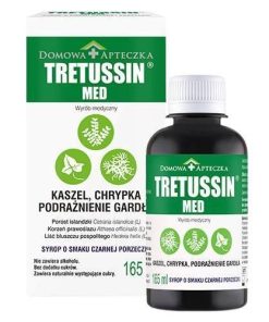 Tretussin Med Syrop o smaku czarnej porzeczki 165 ml