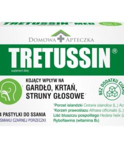 Domowa Apteczka Tretussin 24 pastylki do ssania